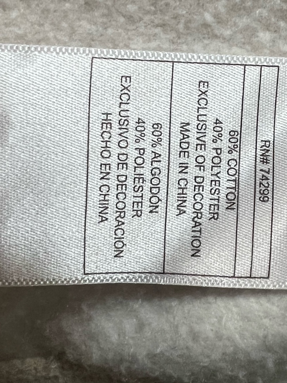 Roxy Girls Light Cream Zip Hoodie with Red & Purple Embroidered Trim Size 14/16 - Picture 4 of 5